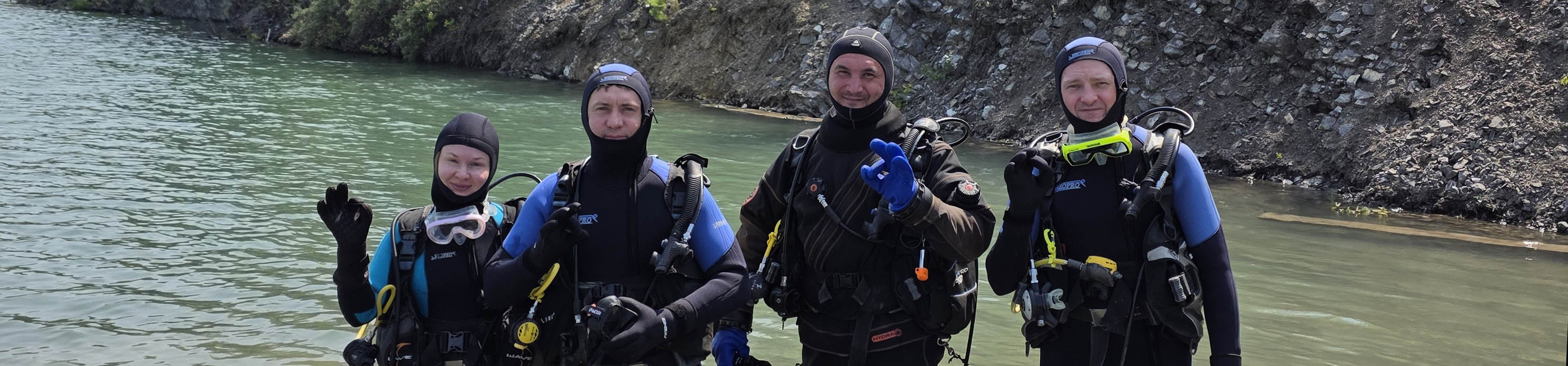 Состоялся очередной экзамен на получение международного сертификата дайвера